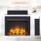 Edendirect 32'' Ventless Electric Fireplace Insert, Black, Remote Control, 750W/1500W EF455B - alternate 3